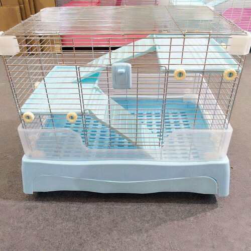 宠波尔 豪华抽屉兔笼 简易安装 防喷尿 抽屉式兔笼