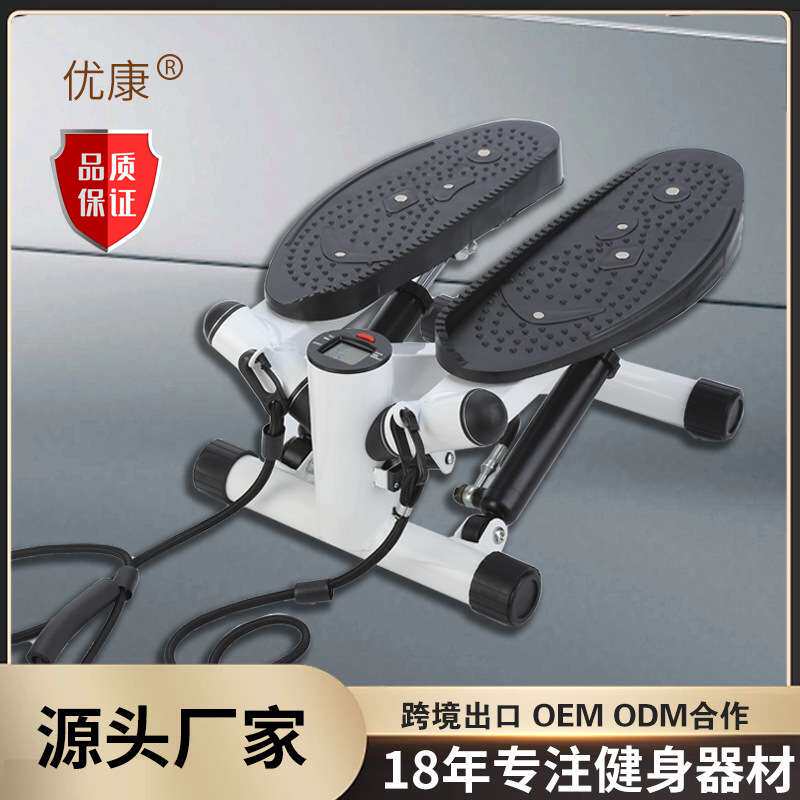企鹅踏步机原地登山脚踏机家用静音液压脚蹬机运动健身器一件代发