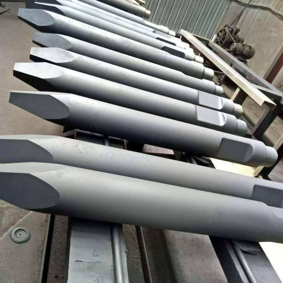 型号齐全炮钎挖掘机钎杆直径100打夯大头钎杆打夯迪悍破碎锤钎杆