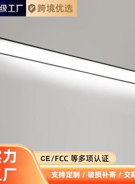 新轻奢长条形墙壁灯LED角灯墙角灯黑色简约客厅卧室门前灯超亮