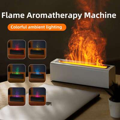 New home hotel multi-color simulated flame fragrance machine