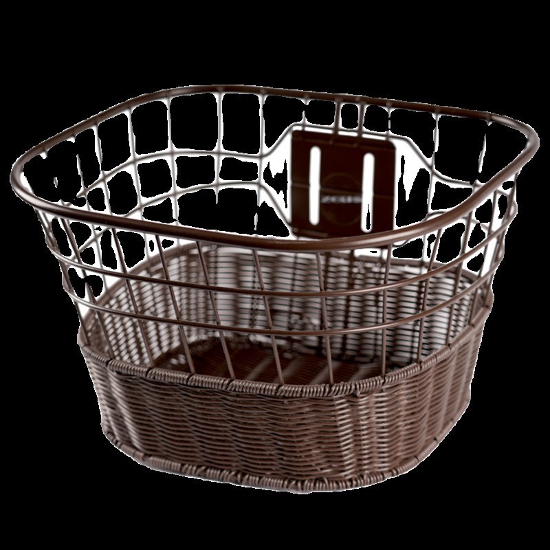 自行车车篮单车前框自行车前篮子A车篓前筐置物架书包架.前挂车篮