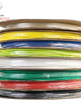 收缩柔软黑色管白色绝缘mm热缩套管燃套.0护沃尔4护套线护束阻套