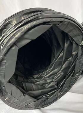 黑色pvc防爆伸缩风管 阻燃防爆风管 使用范围广