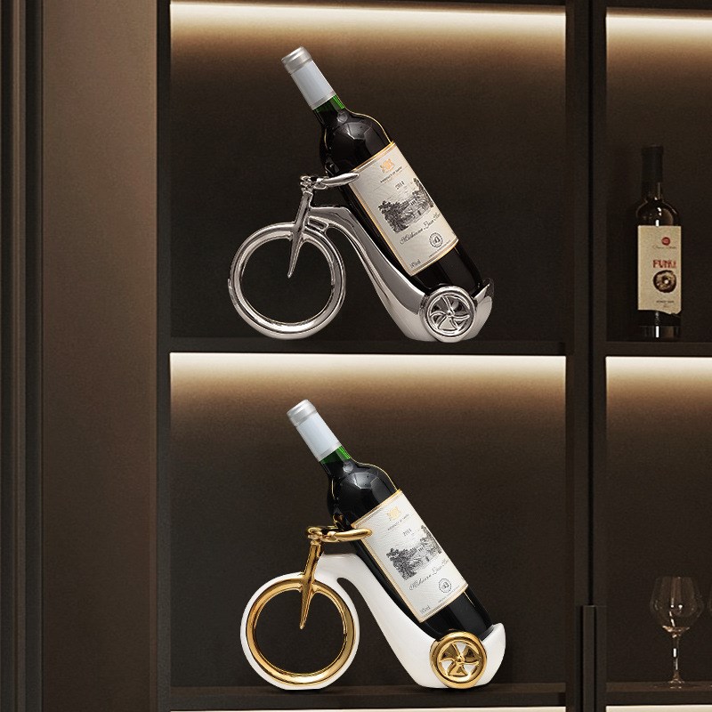 红酒架摆件轻奢高k档展示架架子客厅置物家居装饰家用现代玄关乔