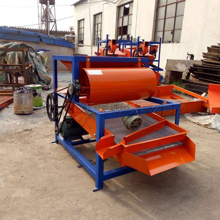 大米水稻棉种振动分级筛 比重除杂筛选机 谷物粮食分级机