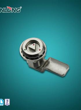 尚坤SK1-063P-3S控制柜圆头锁 自动化设备机柜门 不锈钢迫紧锁