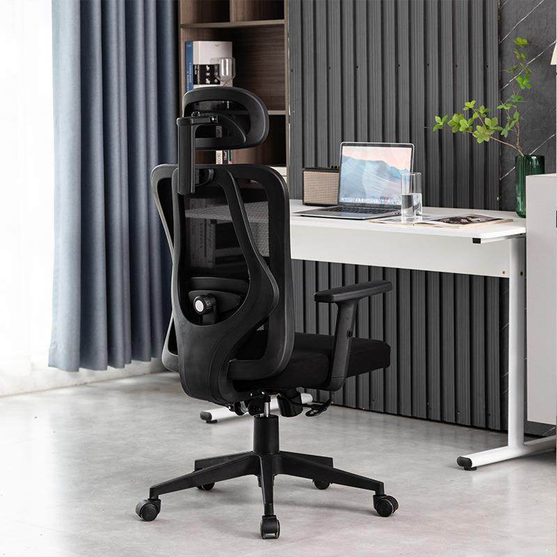 人体工学椅子护腰电脑椅家用办公椅子舒适久坐不累电竞椅升降座椅