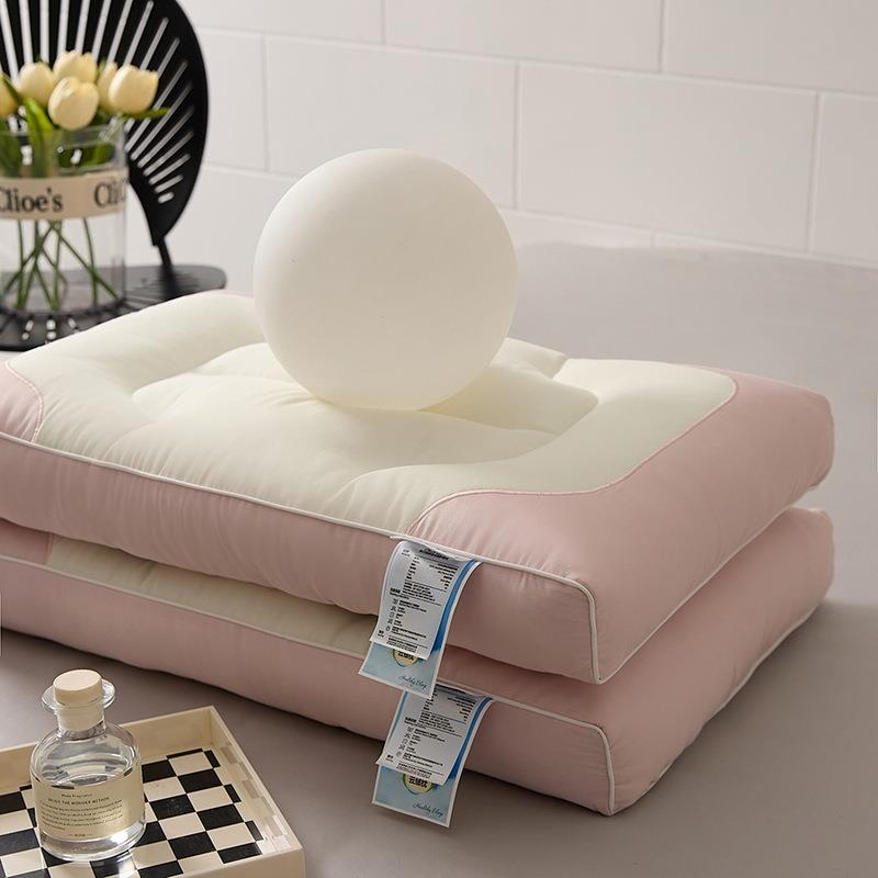 超柔软枕头枕芯护颈椎助睡眠单双人家用一对男枕头芯女酒店软枕头