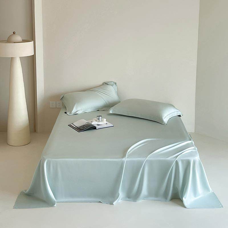 2025夏季新款高端60S莱赛尔天丝纯色 单品 床单丝滑可裸睡