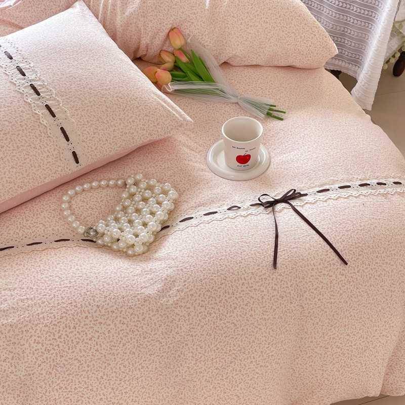 （总）韩后家纺 2025新款木棉印花四件套