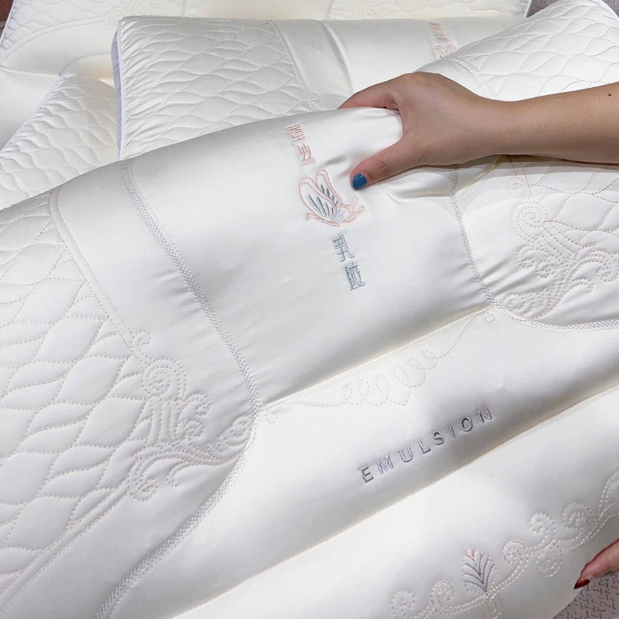 天丝分区护颈椎睡眠枕芯家用成人一对装单人枕不易塌陷中低枕芯