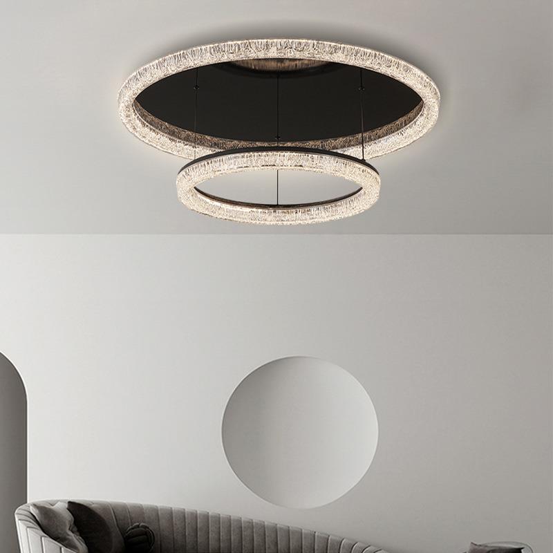 意式极简客厅吸顶灯全光谱护眼现代简约2025新款大厅卧室灯具大全