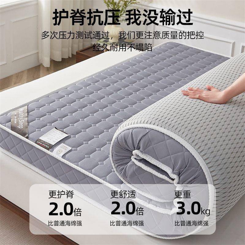 乳胶记忆海绵床垫榻榻米软垫家用加厚铺底单人双人学生宿舍海绵垫