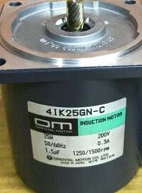 电机减速箱4IK25GN-AT 4GN90RH 4GN9K 4GN9RA 4GN9RH东方马达OM