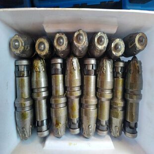 螺旋钻机C31截齿耐磨层打桩机齿尖旋挖钻机截齿钻头合金条齿座