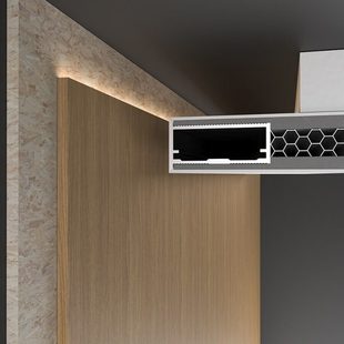 金属条腻子修边压条封边条装饰条包边悬浮吊顶收口黑色收边条阳角