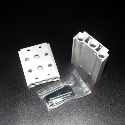 电磁阀底座4V410-15连接汇流板400M-2F3F4F5F6F7F8F9F10F12F位联