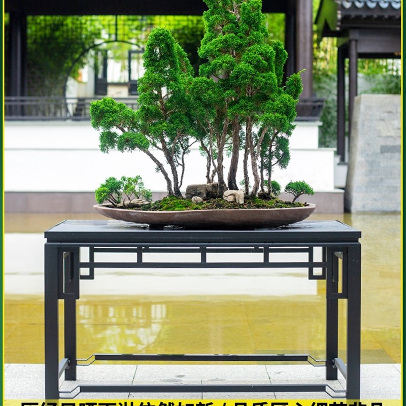 花台新客厅几花架花家用室内架子铝合金铝材中式整U体阳台盆景整