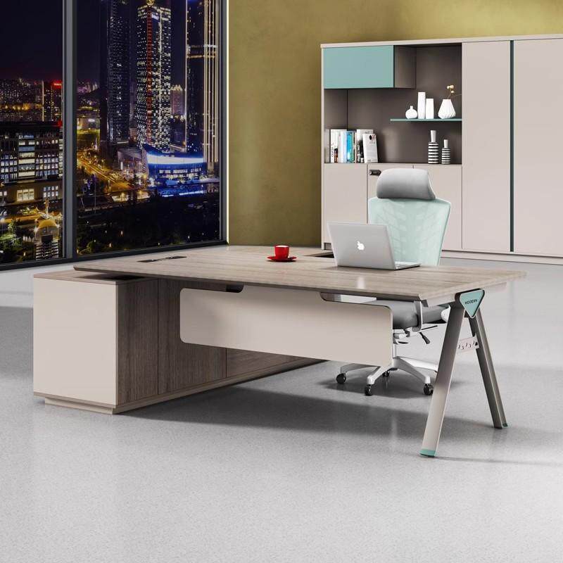 办公桌老板桌简约现代总裁桌经理主管桌大班台办公室家具桌椅