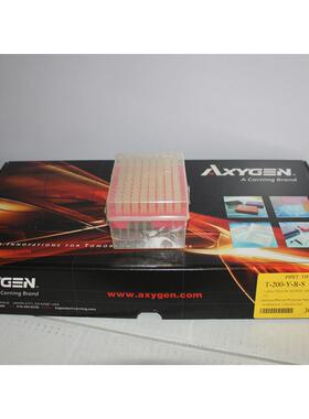 爱思进Axygen 200ul盒装灭菌黄吸头,96支/盒,50盒/箱T-200-Y-R-S