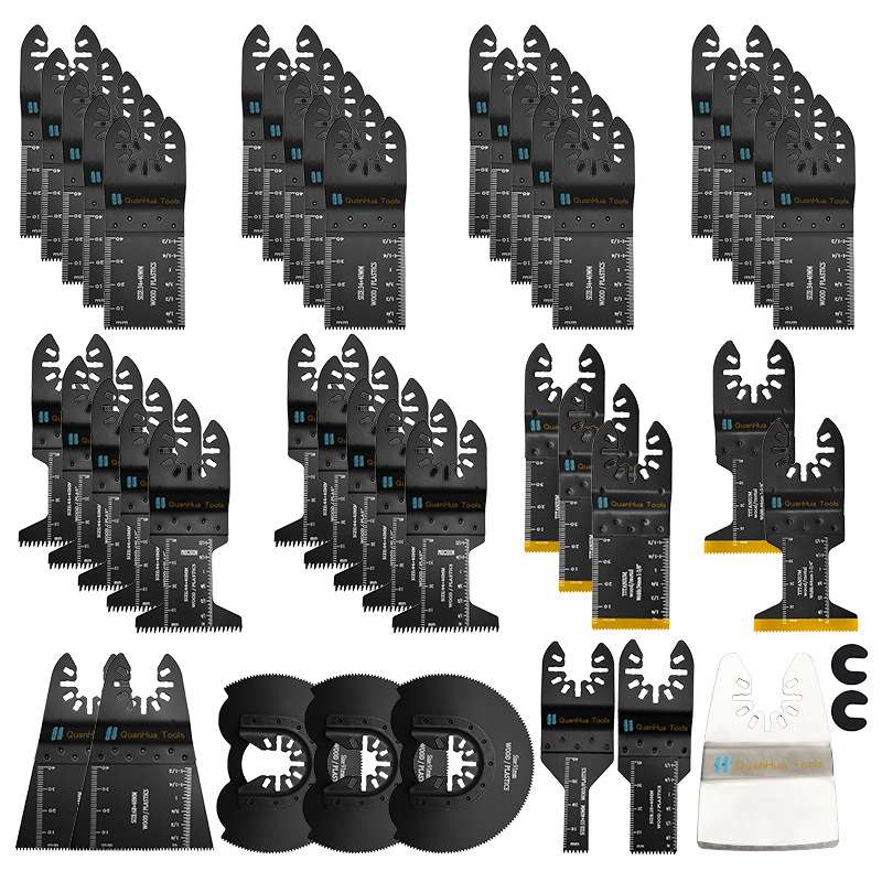 45pc混合万用宝锯片套装万用宝摆动锯片工具附件