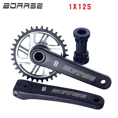 BOARSE博睿思 单速牙盘正负齿曲柄单盘速降 BMX街攀齿盘11S 12S