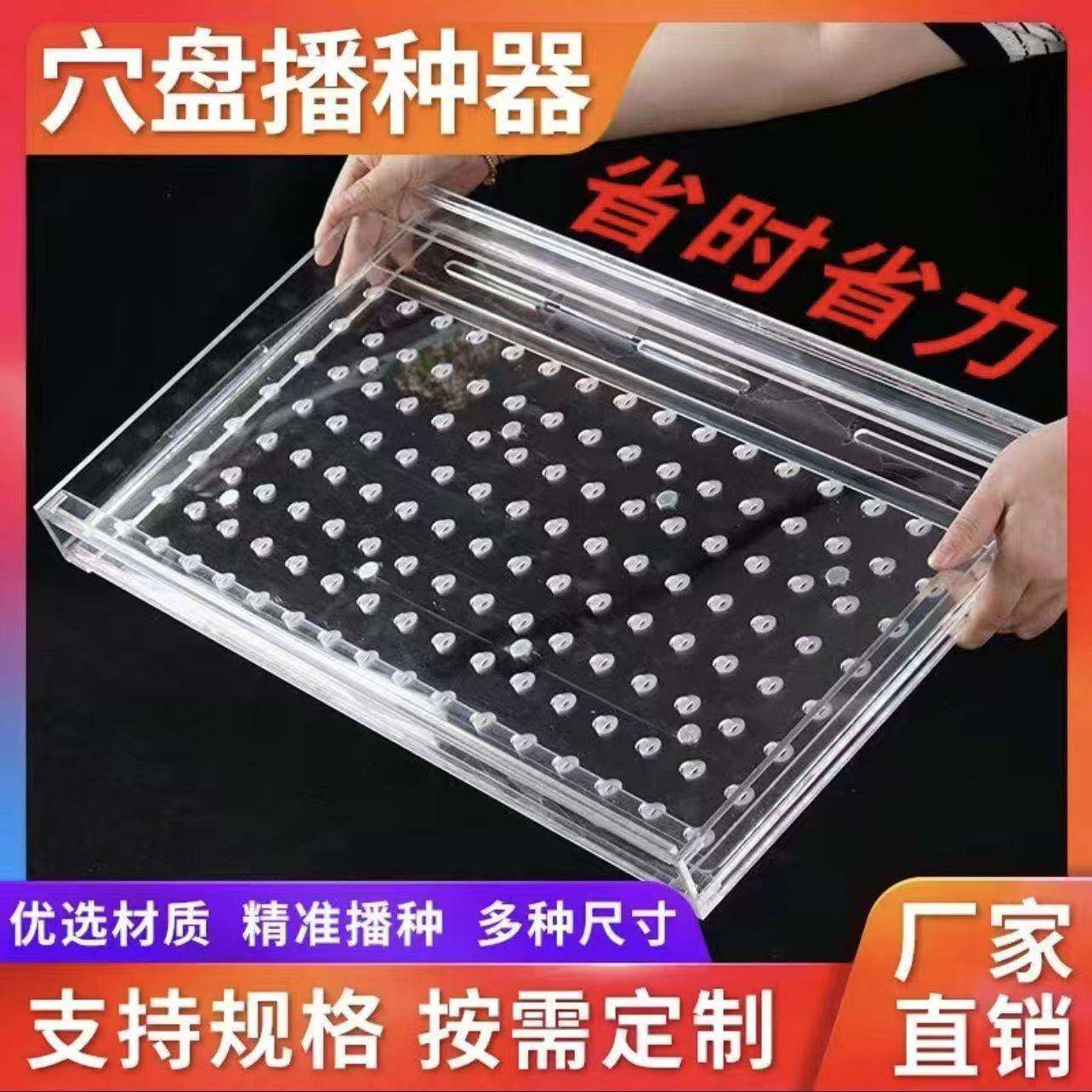 播种器辣椒加厚播种新款压孔器育苗盘播种器多功能漂浮育苗盘