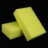 垫姿造盘方块吸水海绵海绵块摆底海鲜珊瑚垫刺身装 饰摆件海绵底