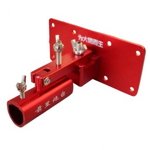 大物钓台炮台座通用加厚铝合金钓鱼炮台支架配件前置炮台架桥墩架