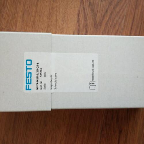 现货销售德国FESTO 电磁阀 MHE4-M1H-3/2O-QS-8 525210 全新原装