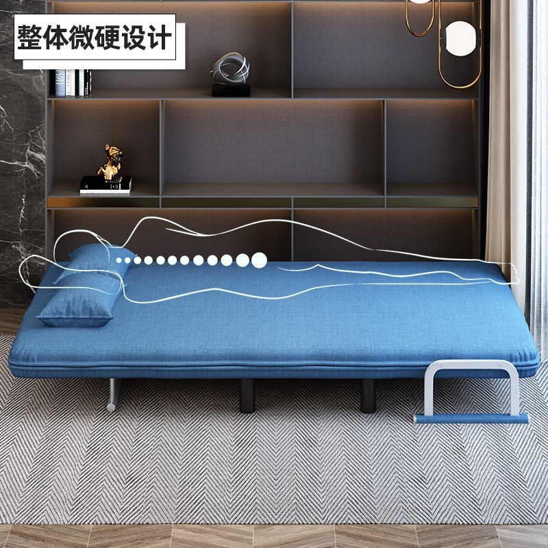 折叠沙发床两用i客厅多功能懒人沙发省空间单人布艺双人小户型可