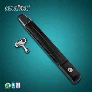 尚坤SK1-LGS001X控制箱户外机柜天地锁 光伏储能柜黑色多点连杆锁