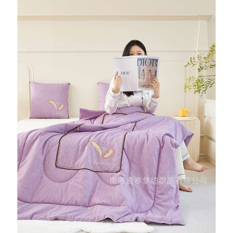 斜纹阳离子羽毛抱枕被棉刺绣款二合一汽车办公室靠垫夏被四季款,鲜花速递/花卉仿真/绿植园艺,割草机/草坪机,淘宝优惠券,粉丝福利购,淘宝优惠卷