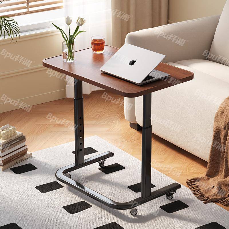 可移动升降床边桌电脑桌小桌板阅读桌书桌沙发边桌办公桌懒人桌