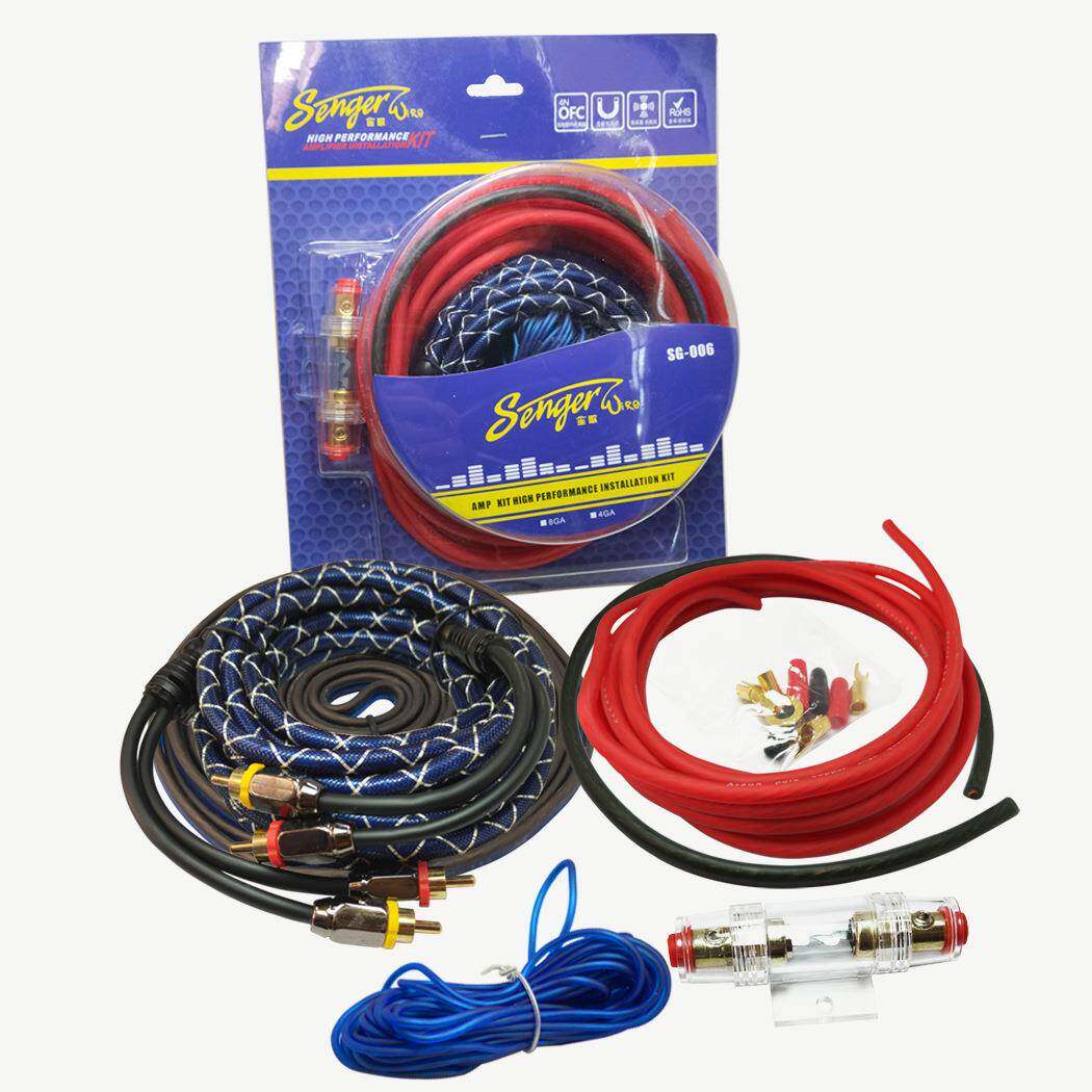 汽车音响功放改装线材 电源线 喇叭线 控制线 SG006纯铜套装线