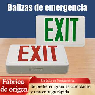Indicador de emergencia contra incendios estilo americano