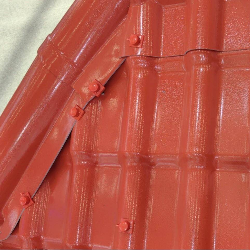 建筑材料别墅屋顶屋面瓦装饰塑料瓦片上海厂家直销