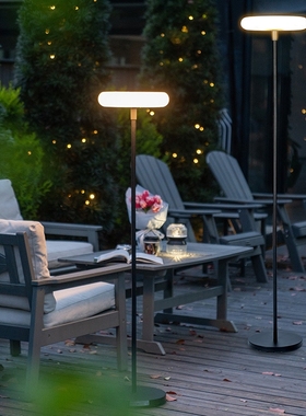 户外防水太阳能草坪灯可USB充简约现代别墅花园景观庭院ZIF奖灯具