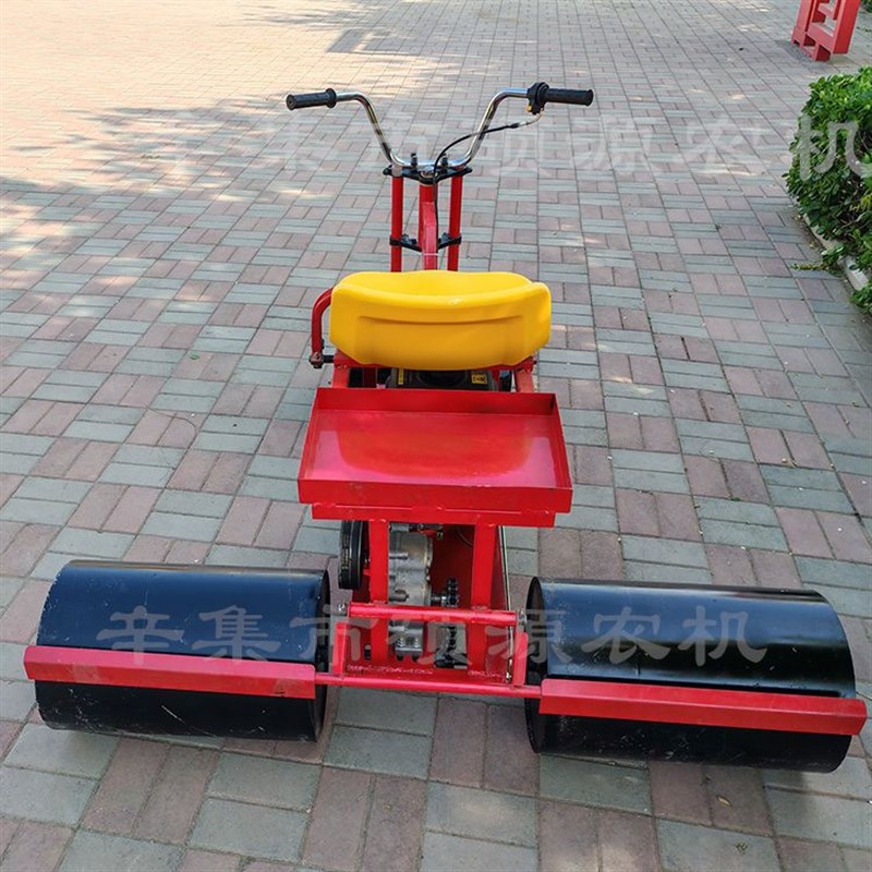 农田蔬菜大棚压地神器电动压地车B农用小麦压地车电动平地机压地