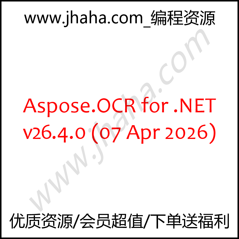 Aspose.OCR for .NET