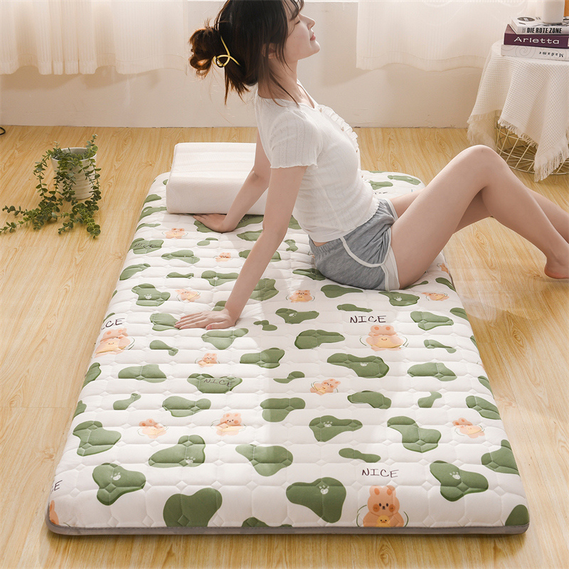 可折叠加厚床垫地垫睡觉打地铺针织棉隔凉软垫学生宿舍.单人床儿