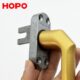 hopo门窗五金配件断桥铝合金窗户金色纱窗把手窗执手AH39拨叉执手