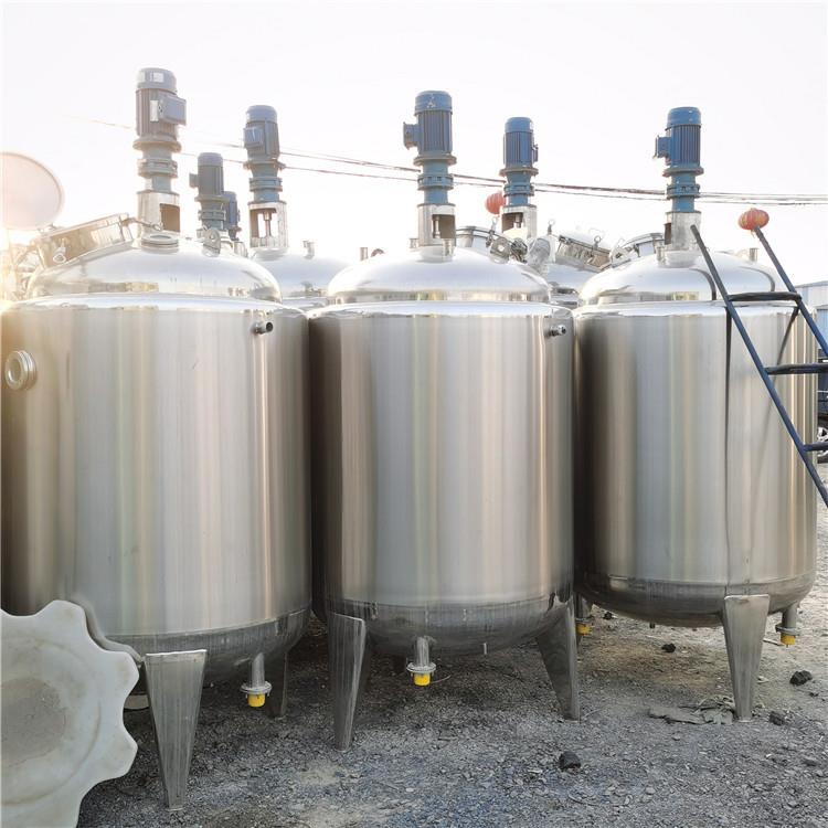 双层1000升不锈钢反应釜 3000升电加热反应釜304不锈钢胶水搅拌罐