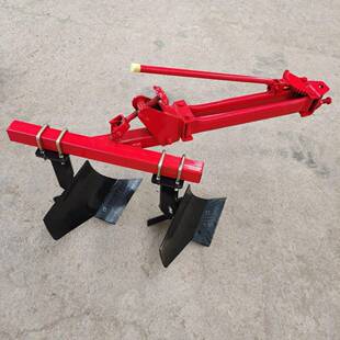 手扶双铧犁履带式微耕机配双铧犁手扶拖拉机双铧犁 铧式犁