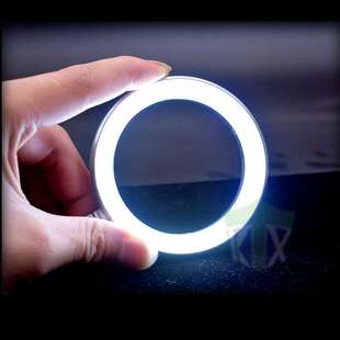 通用显微镜环形灯 可调亮度光源 护眼LED灯珠 手机维修照明高亮灯