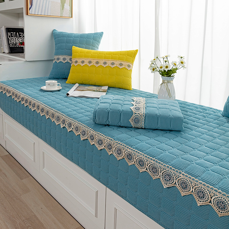 飘窗垫窗b台垫简约现代防滑卧室阳台垫子家用定做榻榻米卡座坐垫