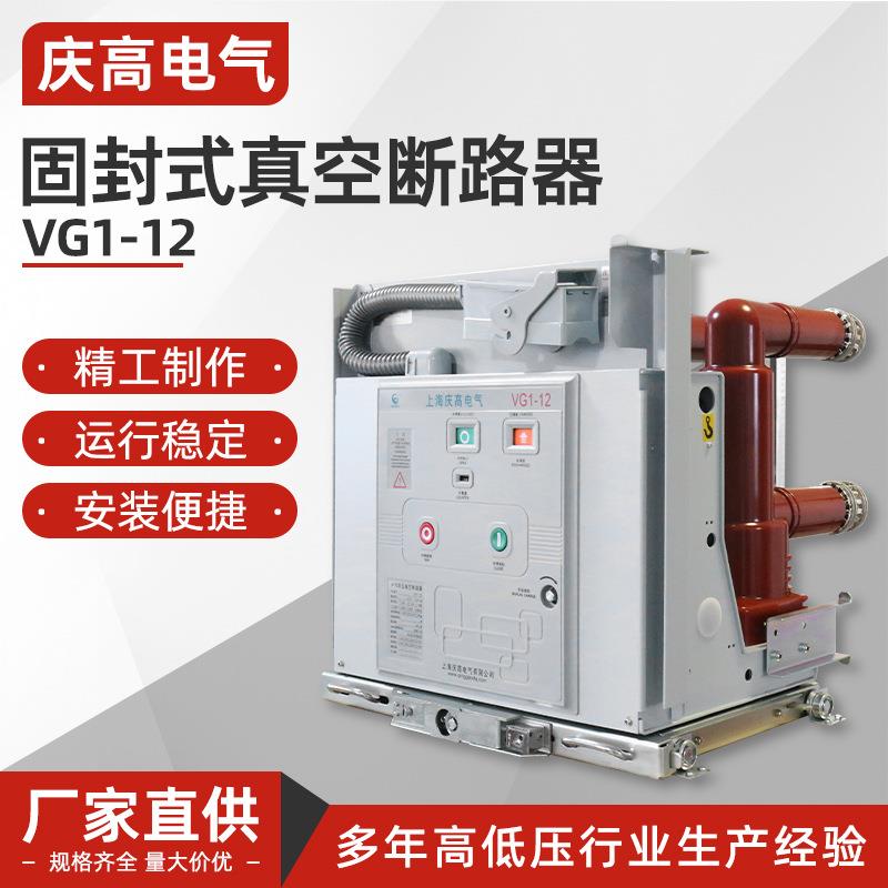 固封式真空断路器VG1-12户内高压真空断路器固定式侧装高压断路器
