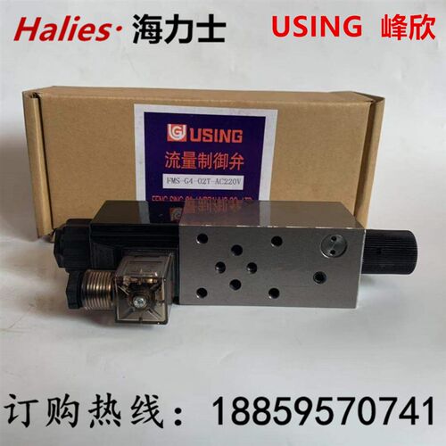 台湾峰欣USING电磁调速阀FMS-G12-03T FMS-G8-03T G2 G4 G8 A B P