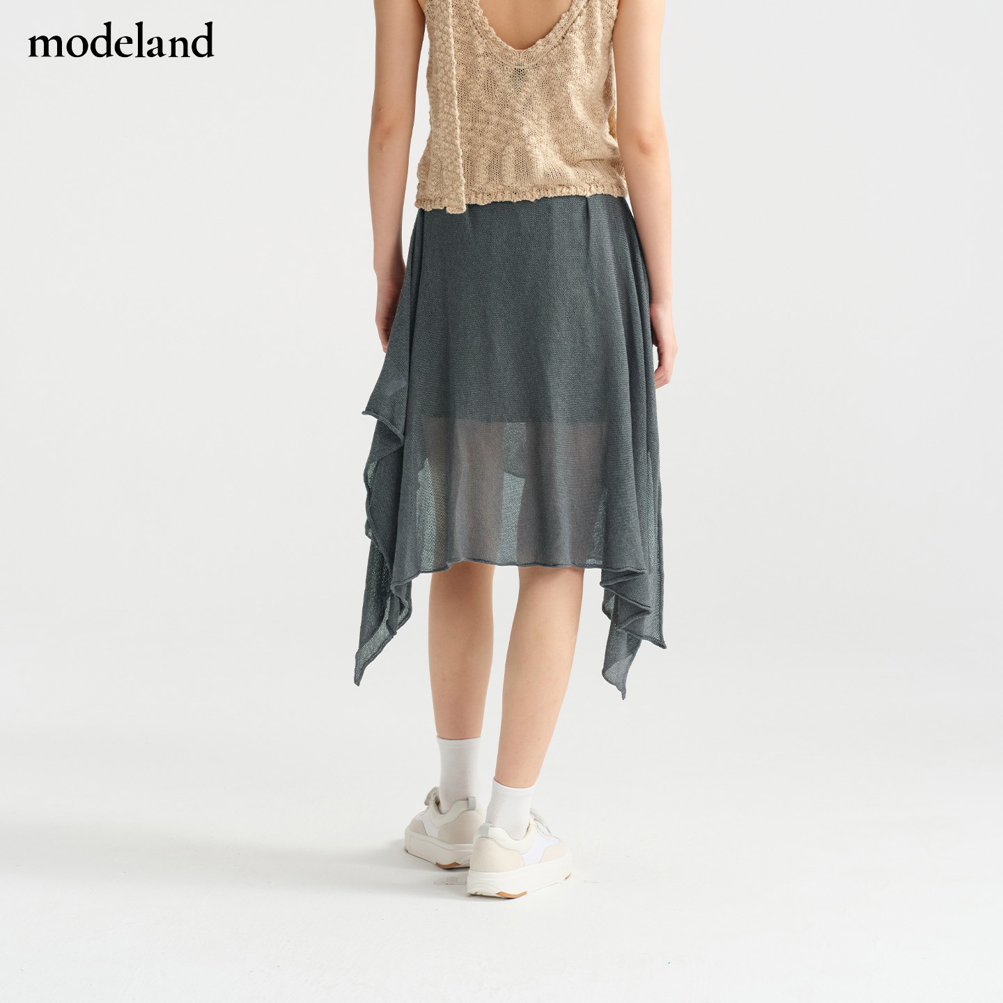 时尚设计感不规则半身裙